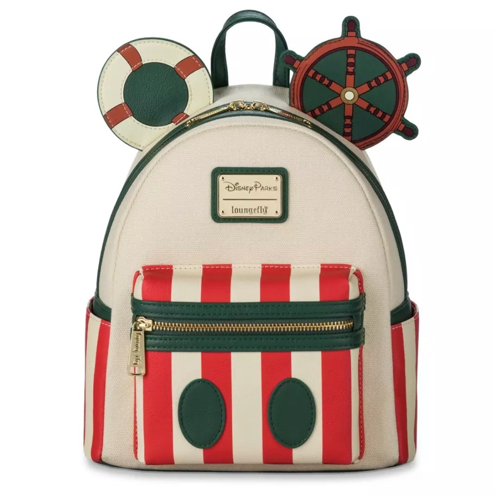 Loungefly Jungle Cruise Mickey Mouse the Main Attraction Mini Backpack